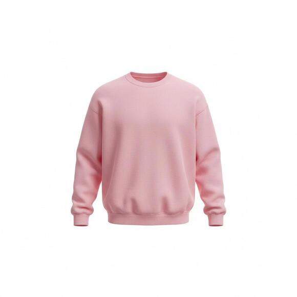 aerie Tops - Aerie Pink Crewneck Pullover Sweatshirt Large Drop Shoulder Lightweight Relaxed